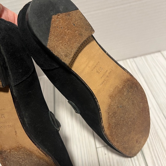 rag & bone Loafers black 37.5 -7.5 - Picture 11 of 12
